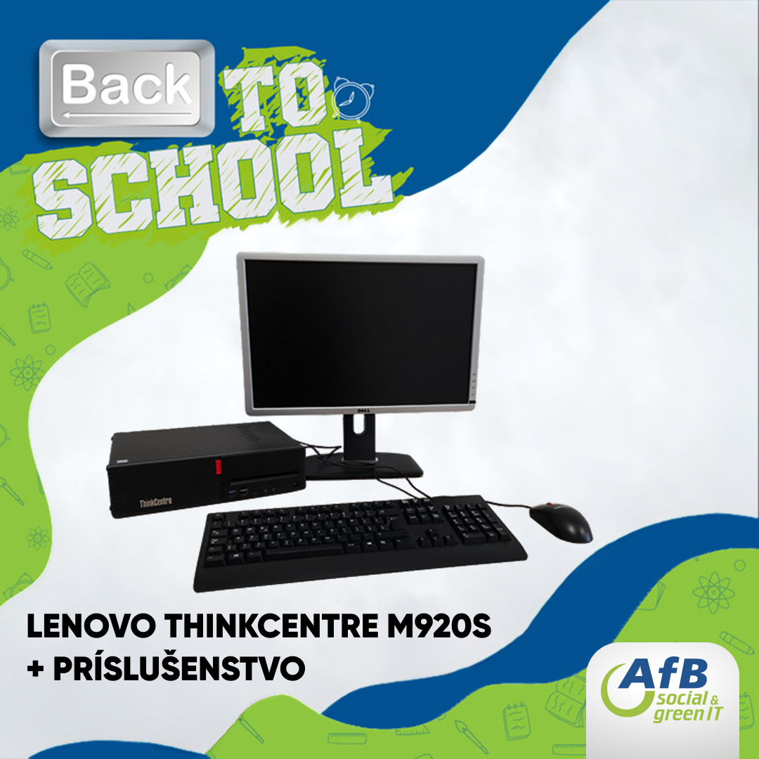 Obrázok Lenovo Thinkcentre M920s + Príslušenstvo